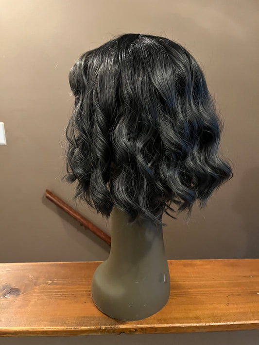 8' Salt and Pepper Bob with bangs